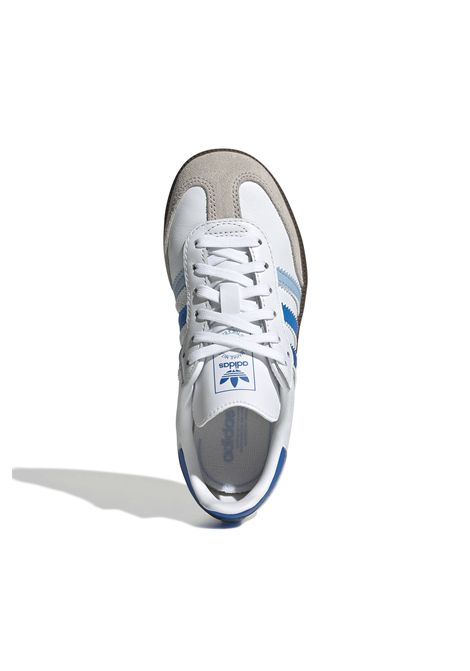 Scarpe Adidas Samba OG Bianco Blu Bambini ADIDAS ORIGINALS | Sneakers | JP5493-